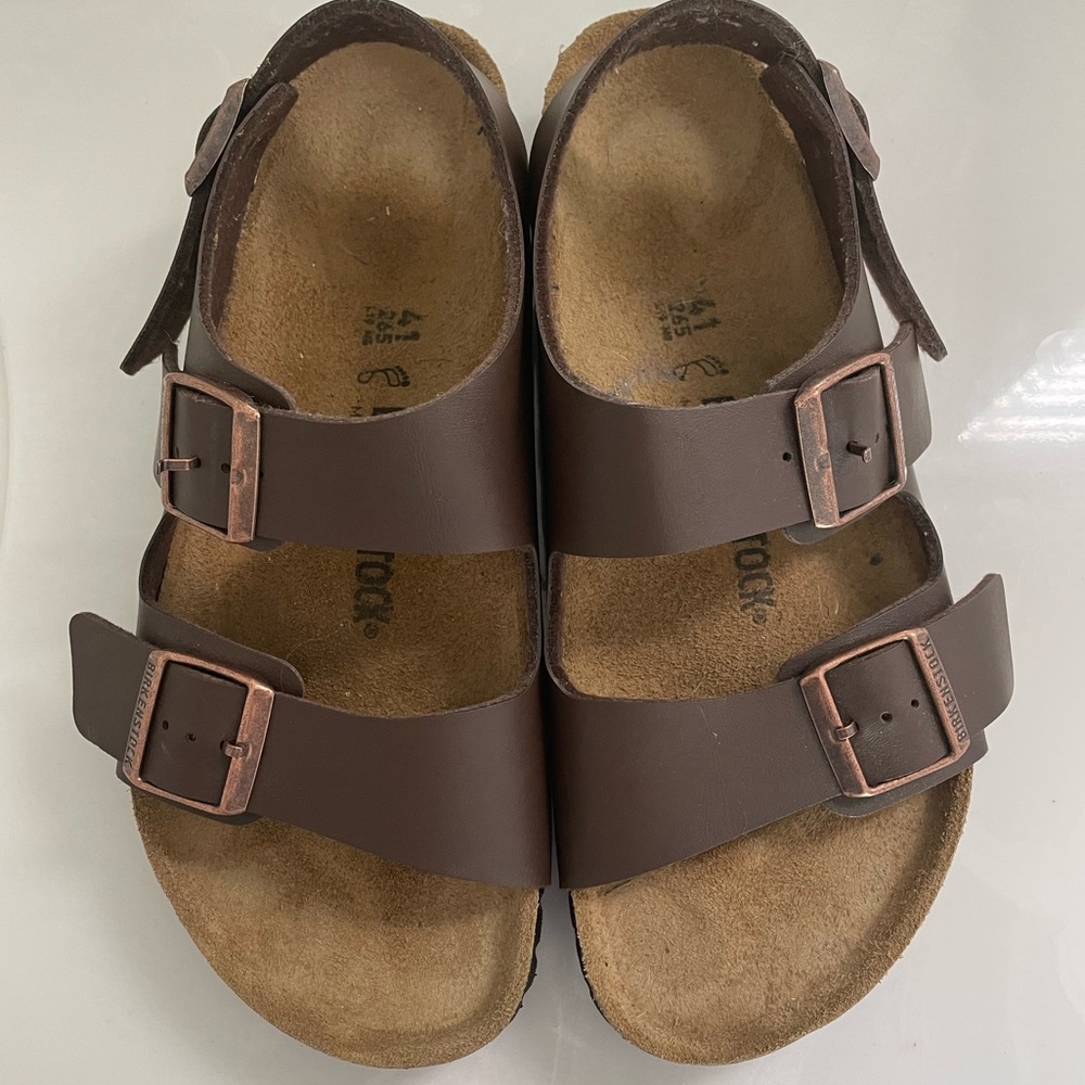 Brown Birkenstocks